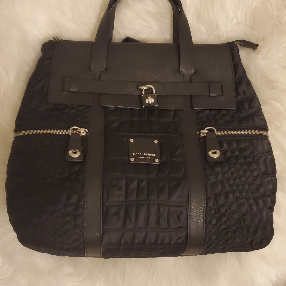 SOLD-Price update! Henri Bendel Quilted Backpack - Large